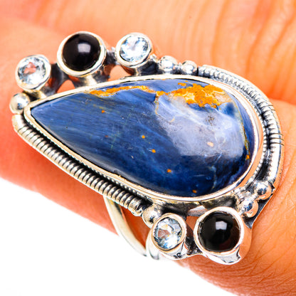 Pietersite Rings handcrafted by Ana Silver Co - RING107677