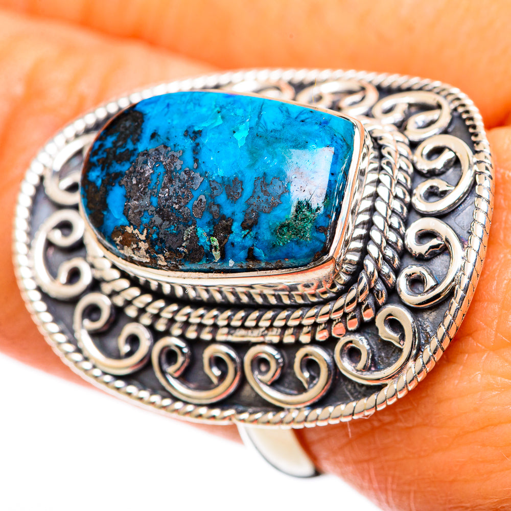Shattuckite Rings handcrafted by Ana Silver Co - RING107690
