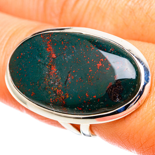 Bloodstone Rings handcrafted by Ana Silver Co - RING107696