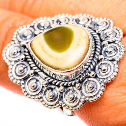 Polychrome Jasper Rings handcrafted by Ana Silver Co - RING107698