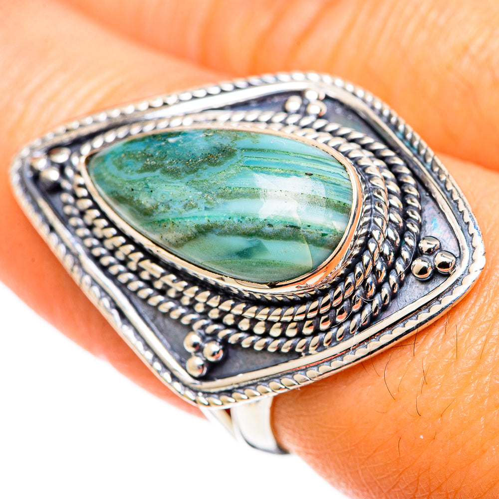Ocean Jasper Rings handcrafted by Ana Silver Co - RING107700