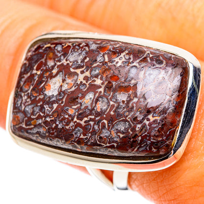 Dinosaur Bone Rings handcrafted by Ana Silver Co - RING107705