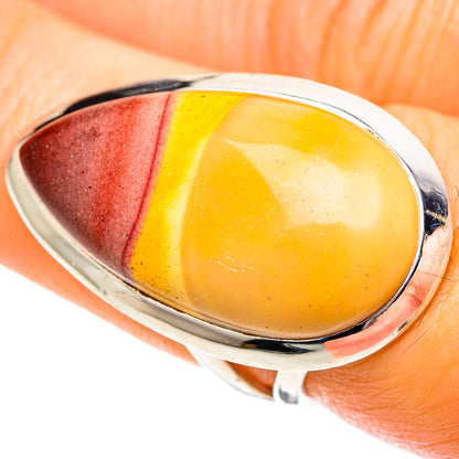 Mookaite Rings handcrafted by Ana Silver Co - RING107706