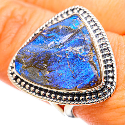 Labradorite Rings handcrafted by Ana Silver Co - RING107718