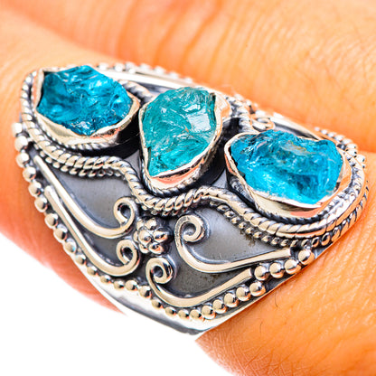 Apatite Rings handcrafted by Ana Silver Co - RING107721