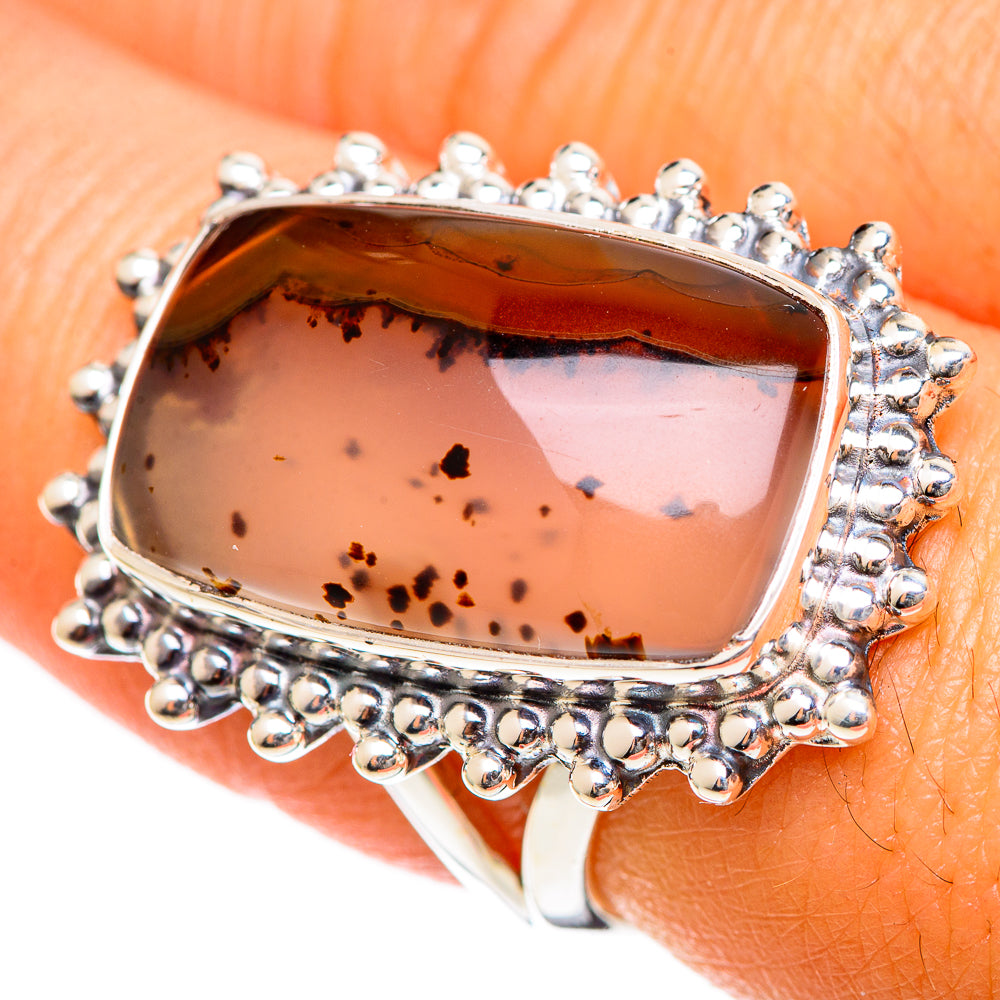 Montana Agate Rings handcrafted by Ana Silver Co - RING107741