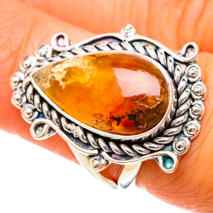 Ocean Jasper Rings handcrafted by Ana Silver Co - RING107746