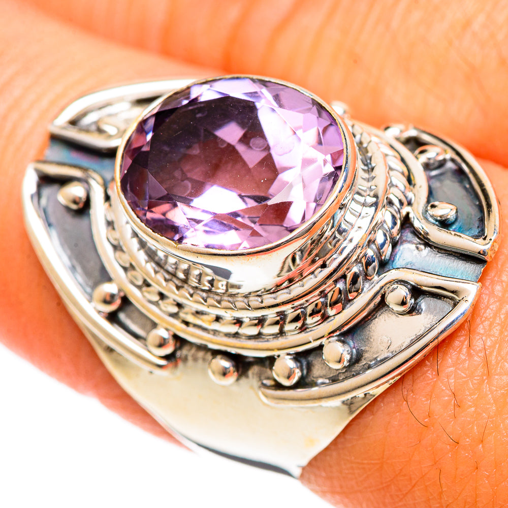 Amethyst Rings handcrafted by Ana Silver Co - RING107748