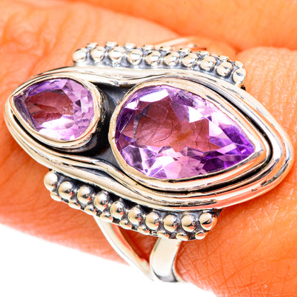 Amethyst Rings handcrafted by Ana Silver Co - RING107749