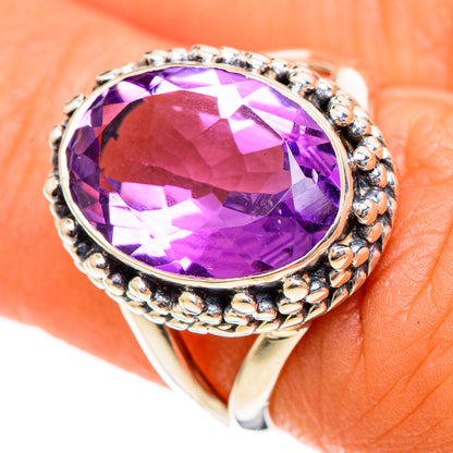 Amethyst Rings handcrafted by Ana Silver Co - RING107751