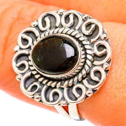 Green Aventurine Rings handcrafted by Ana Silver Co - RING107775