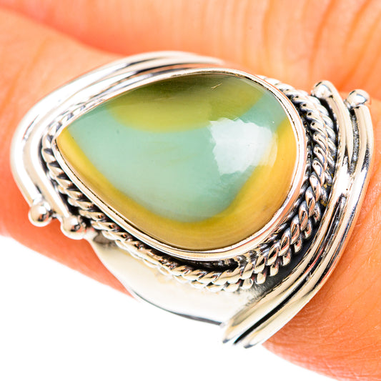 Polychrome Jasper Rings handcrafted by Ana Silver Co - RING107776