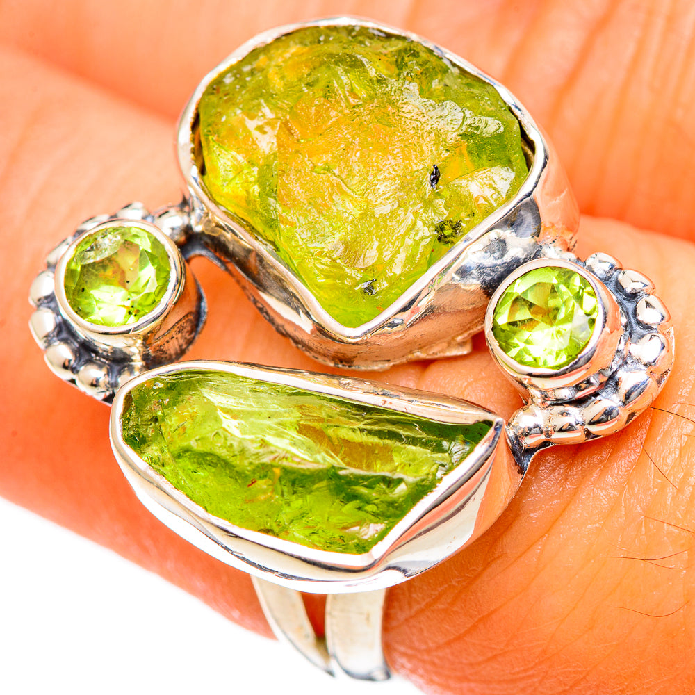 Peridot Rings handcrafted by Ana Silver Co - RING107777