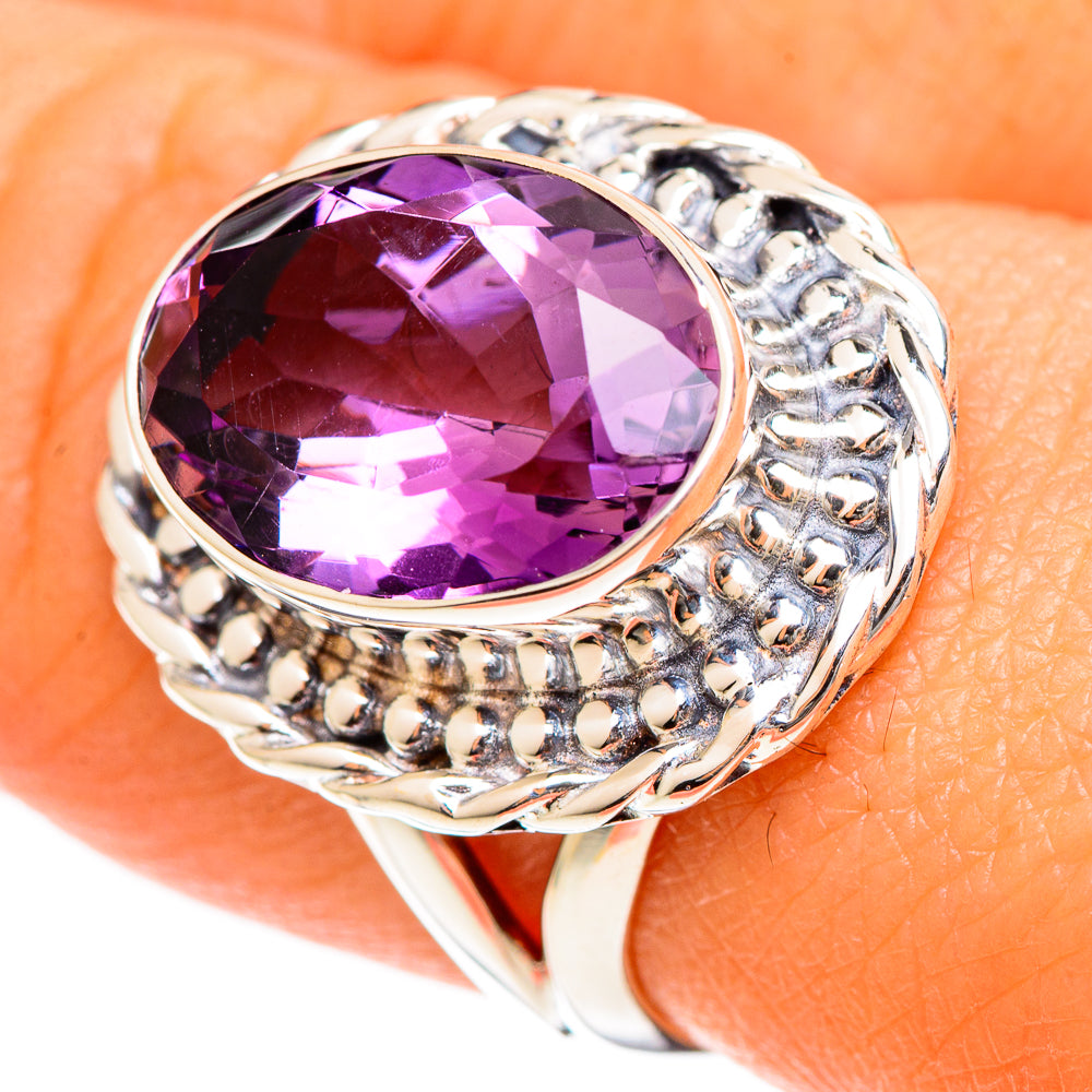 Amethyst Rings handcrafted by Ana Silver Co - RING107784