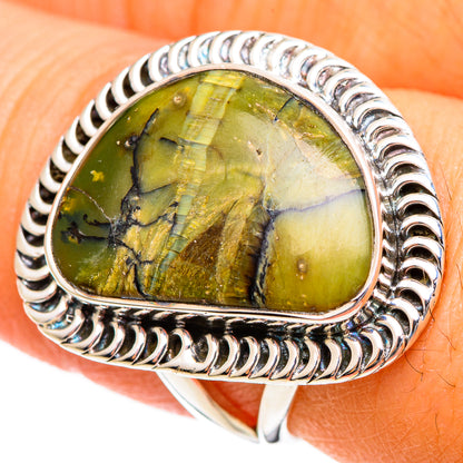 Rainforest Opal Rings handcrafted by Ana Silver Co - RING107812
