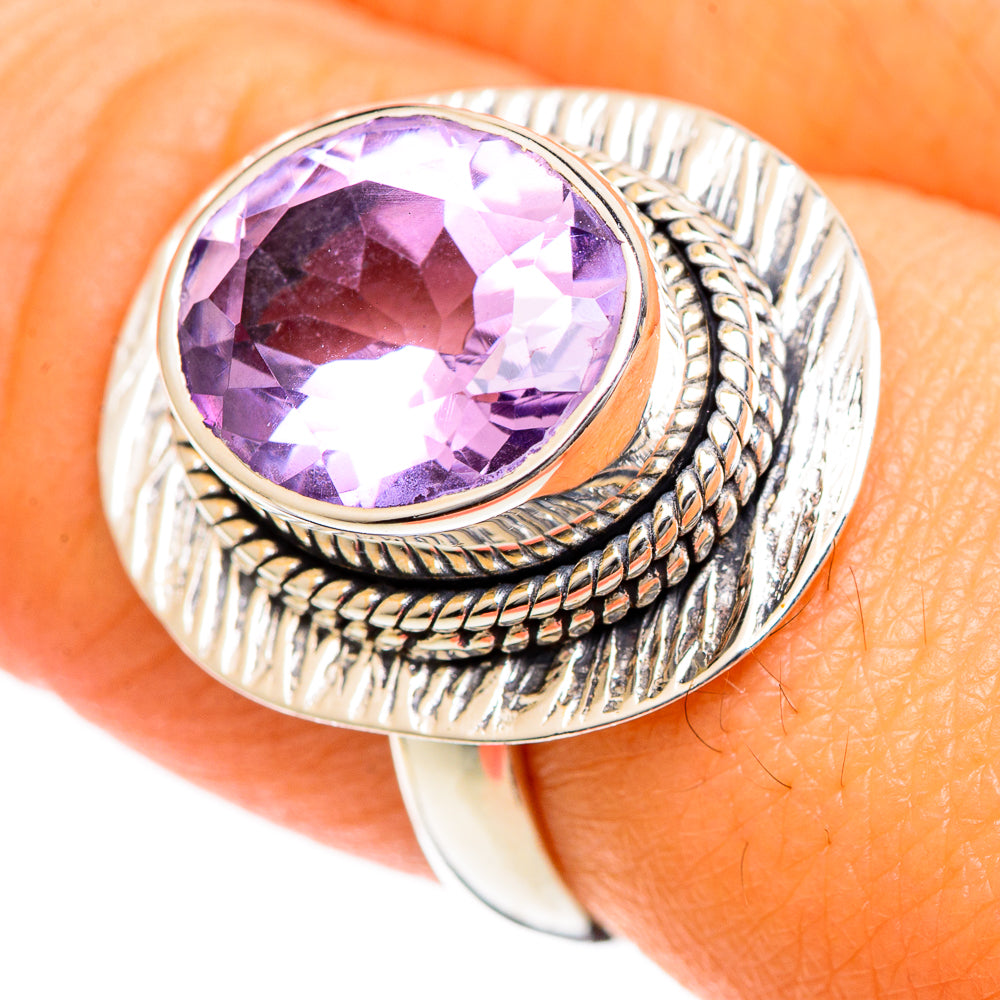 Amethyst Rings handcrafted by Ana Silver Co - RING107822