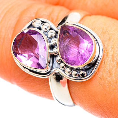 Amethyst Rings handcrafted by Ana Silver Co - RING107824