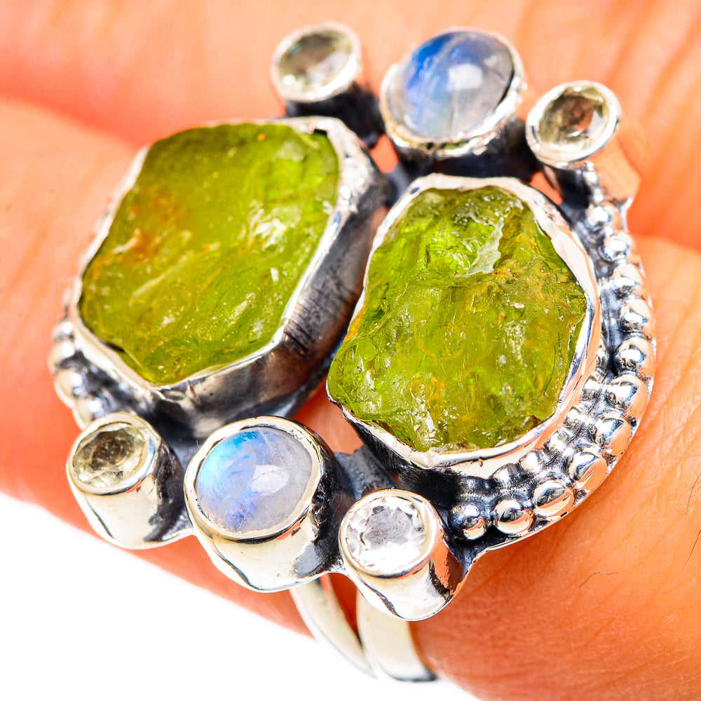 Peridot Rings handcrafted by Ana Silver Co - RING107843