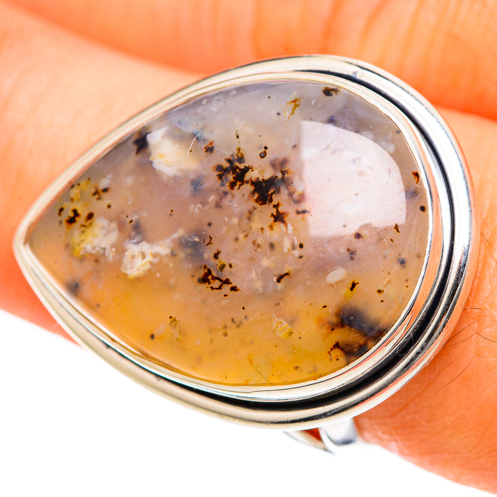 Montana Agate Rings handcrafted by Ana Silver Co - RING107847