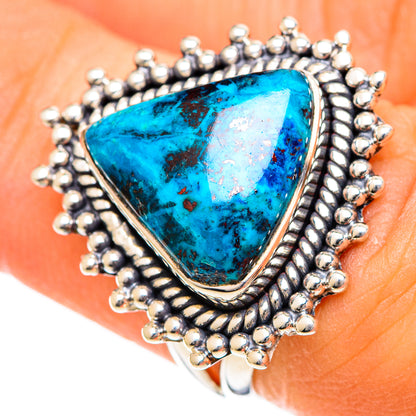 Shattuckite Rings handcrafted by Ana Silver Co - RING107869