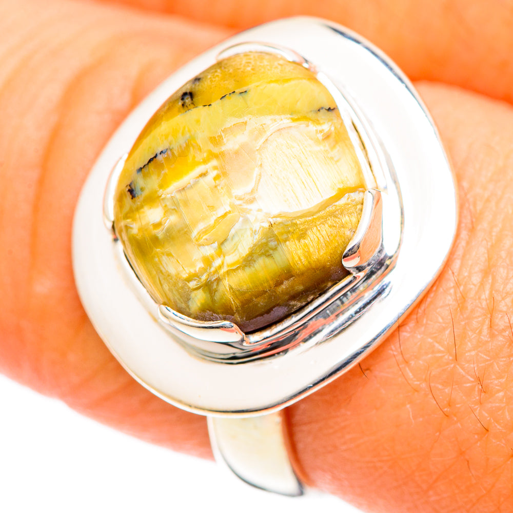 Rainforest Opal Rings handcrafted by Ana Silver Co - RING107874