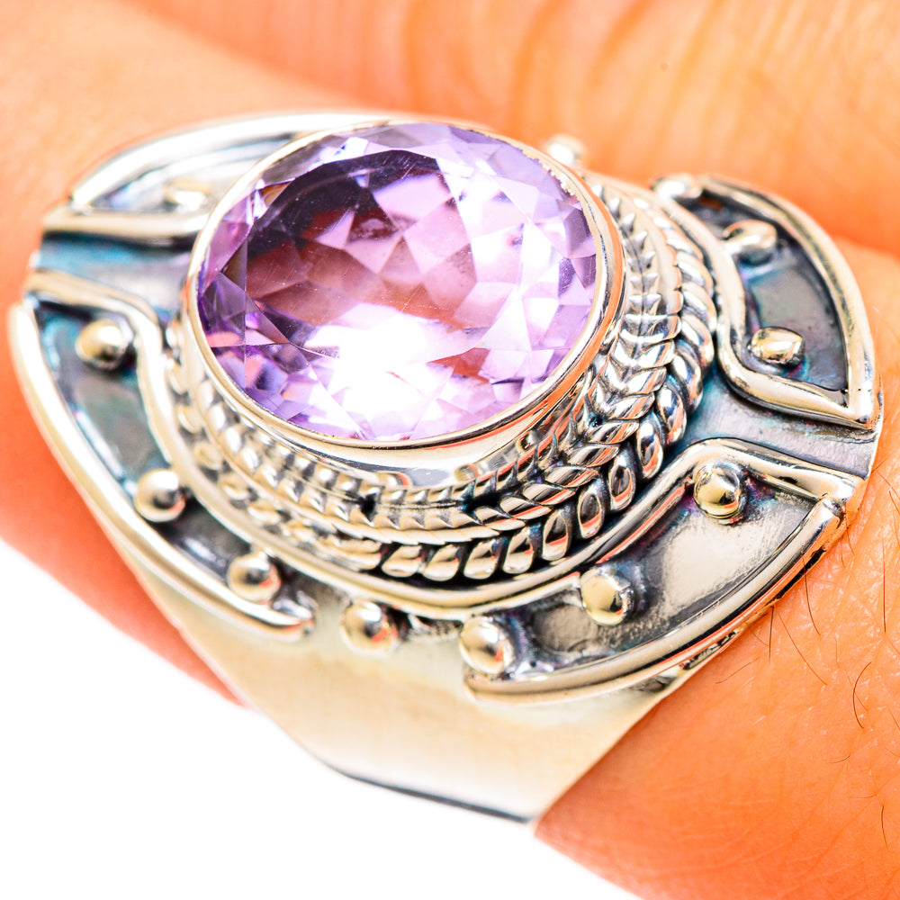 Amethyst Rings handcrafted by Ana Silver Co - RING107888