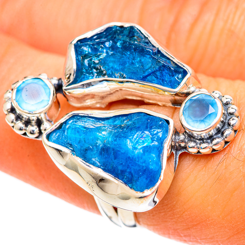 Apatite Rings handcrafted by Ana Silver Co - RING107899