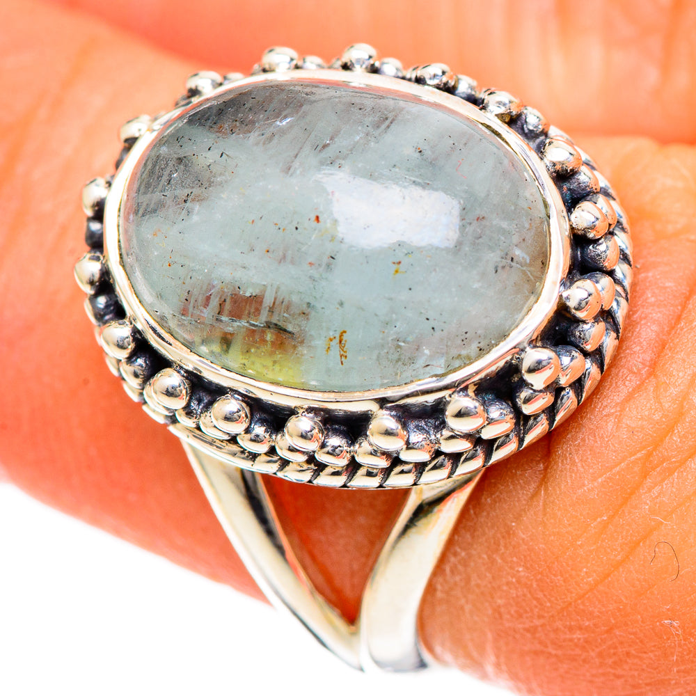 Aquamarine Rings handcrafted by Ana Silver Co - RING107901