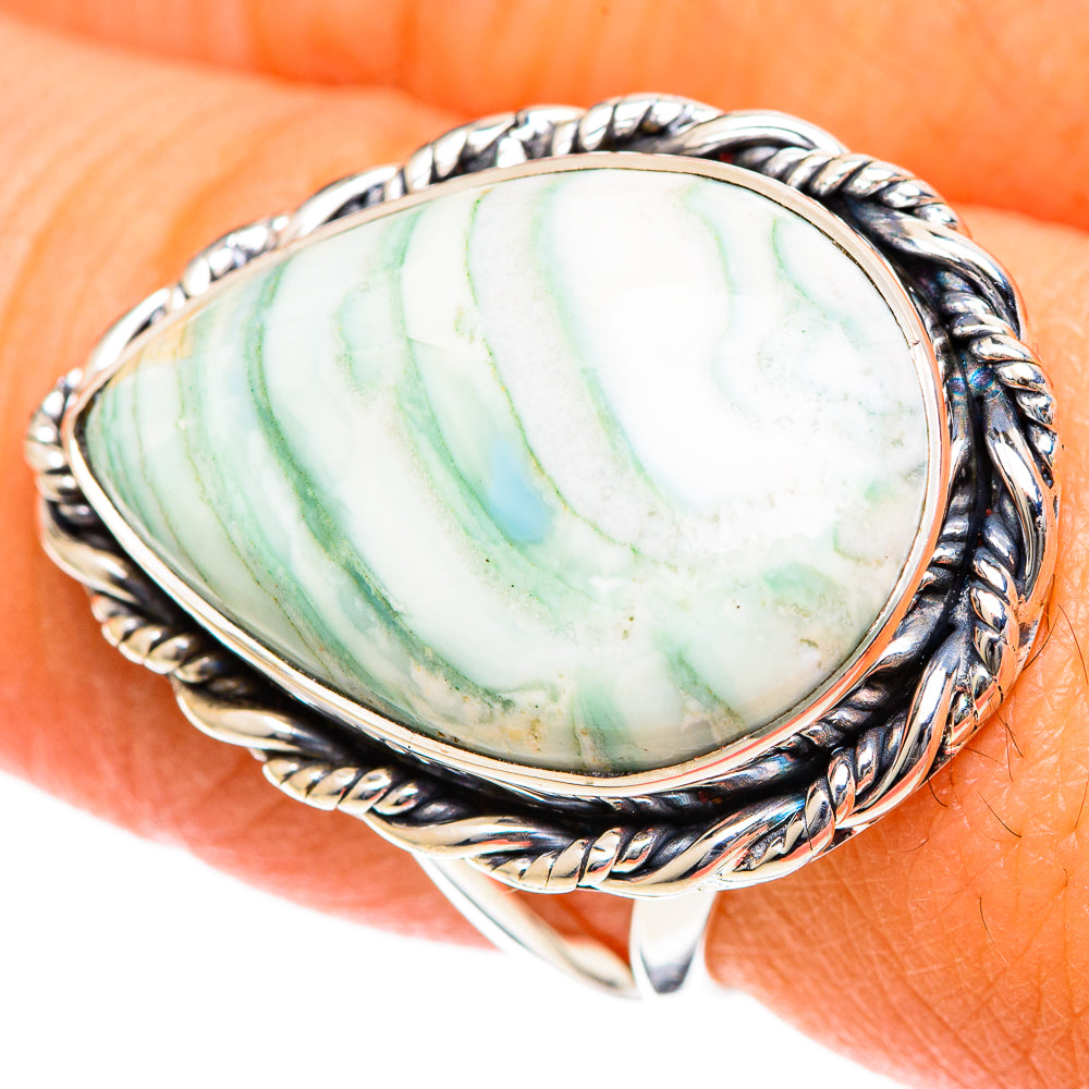 Ocean Jasper Rings handcrafted by Ana Silver Co - RING107911