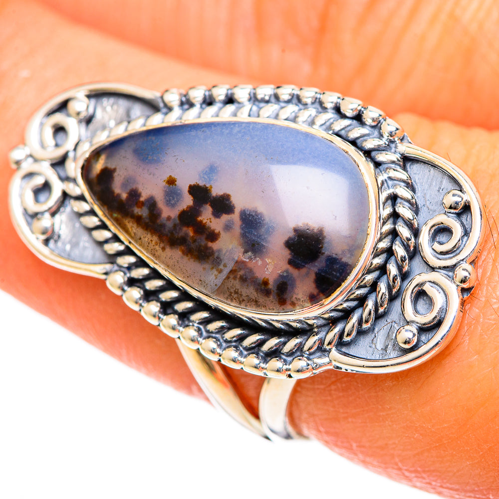 Montana Agate Rings handcrafted by Ana Silver Co - RING107925