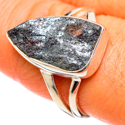 Shungite Rings handcrafted by Ana Silver Co - RING107926