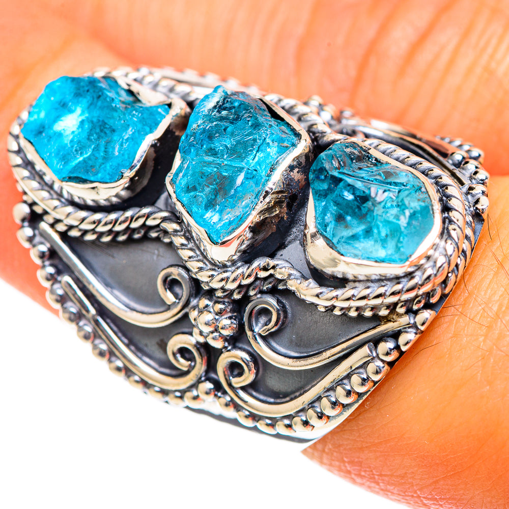 Apatite Rings handcrafted by Ana Silver Co - RING107932