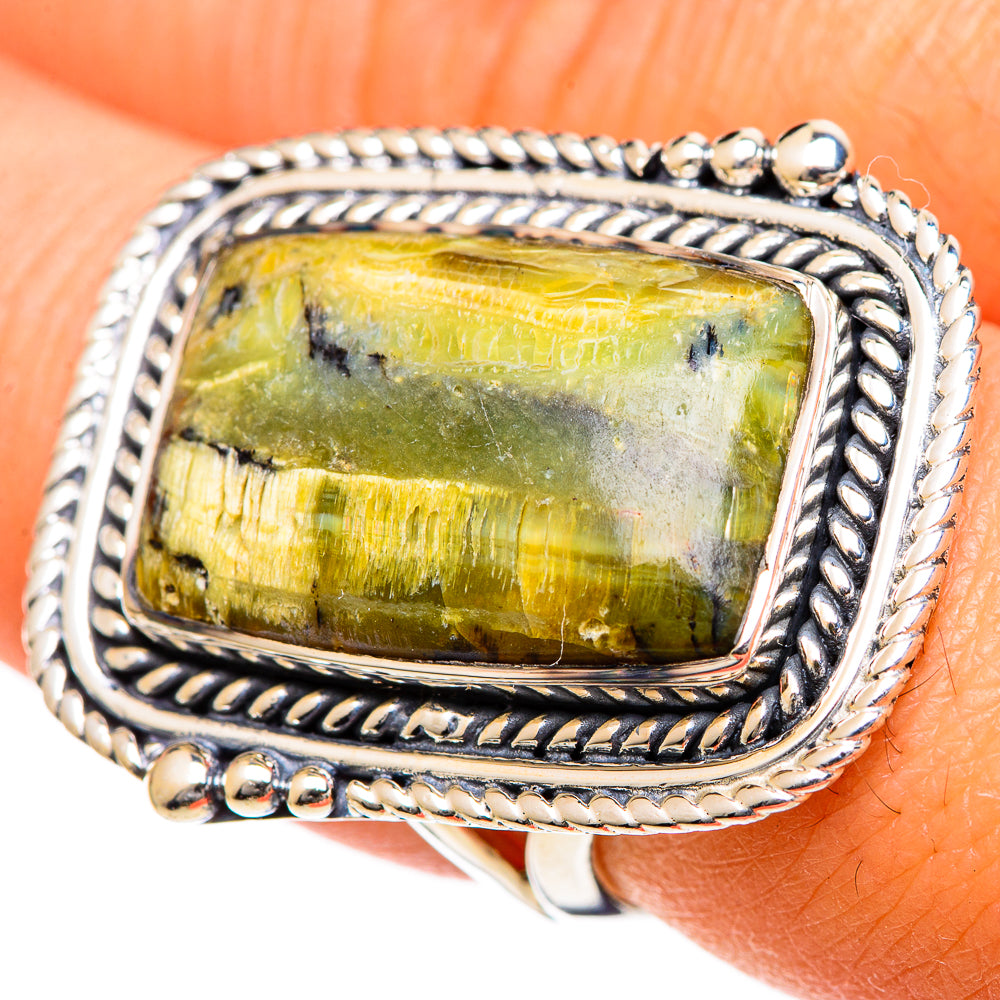 Rainforest Opal Rings handcrafted by Ana Silver Co - RING107939