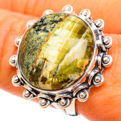 Rainforest Opal Rings handcrafted by Ana Silver Co - RING107942