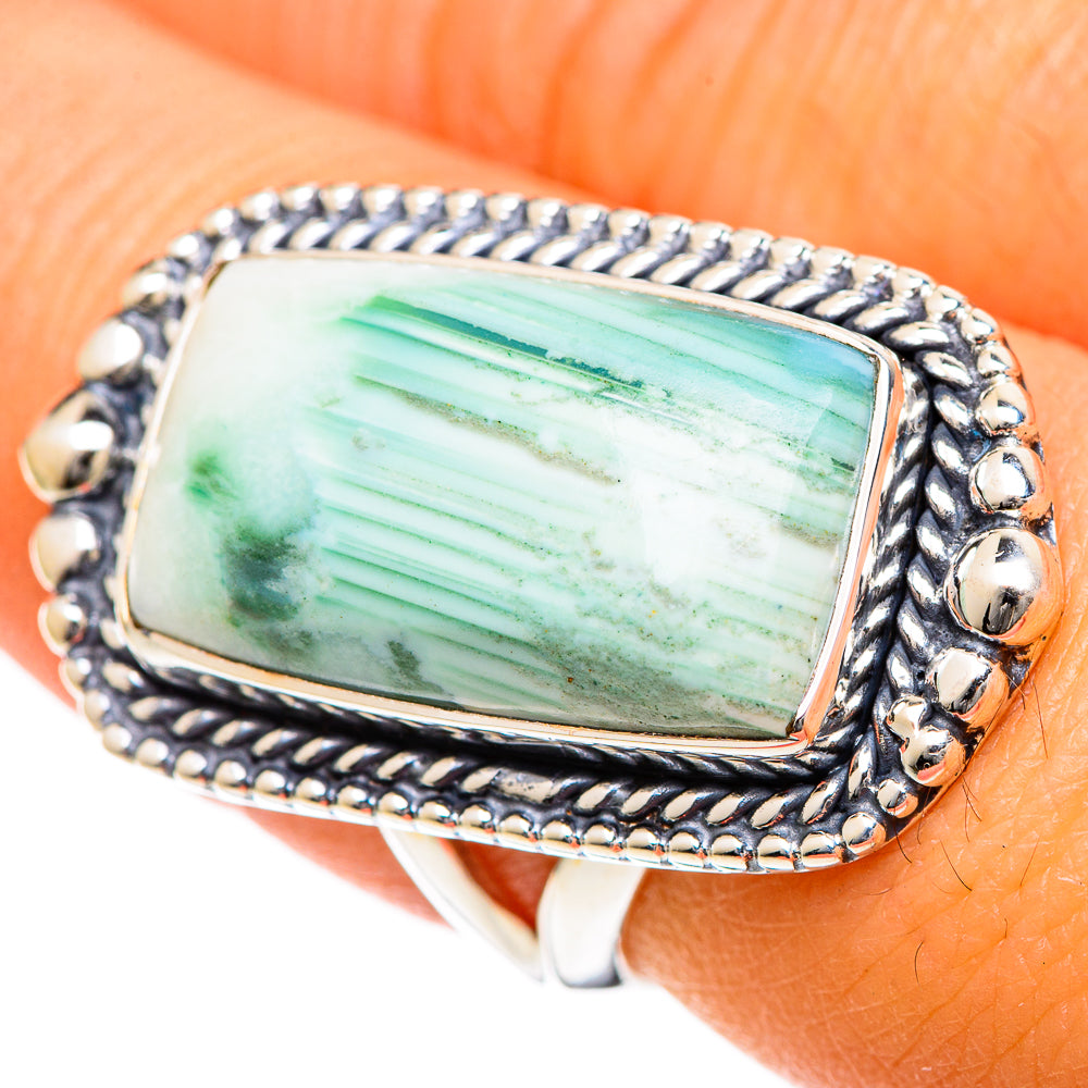 Ocean Jasper Rings handcrafted by Ana Silver Co - RING107947