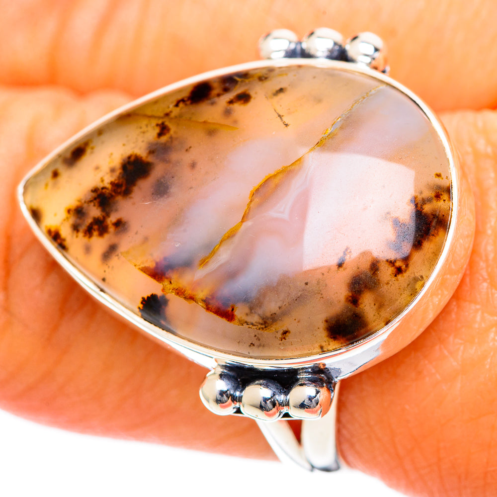 Montana Agate Rings handcrafted by Ana Silver Co - RING107952