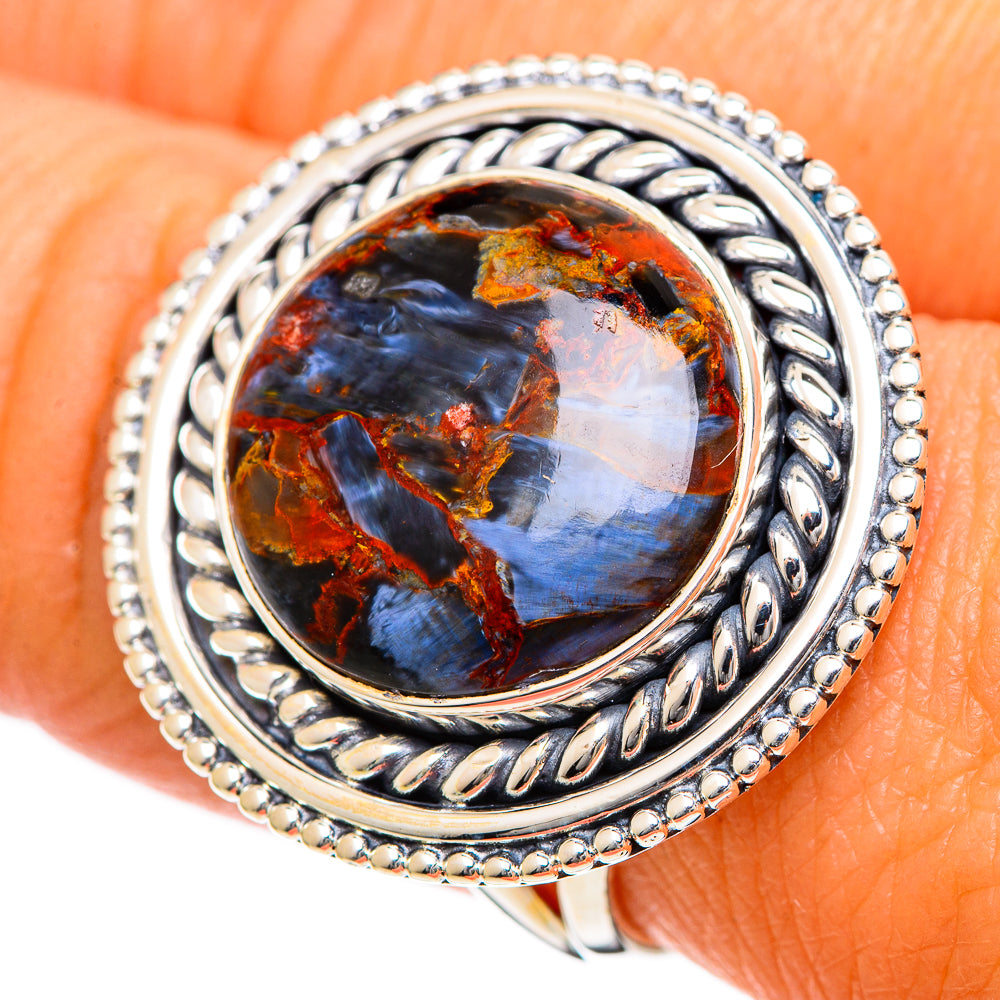 Pietersite Rings handcrafted by Ana Silver Co - RING107964