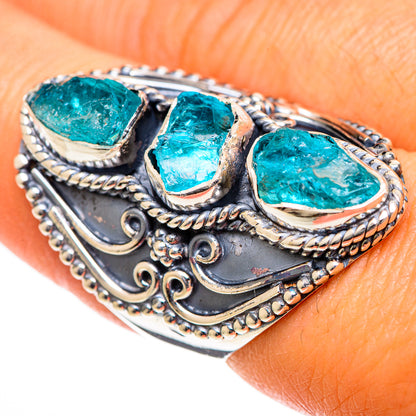 Apatite Rings handcrafted by Ana Silver Co - RING107978