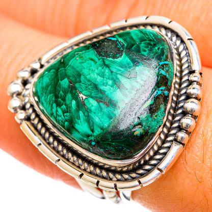 Chrysocolla Rings handcrafted by Ana Silver Co - RING107986