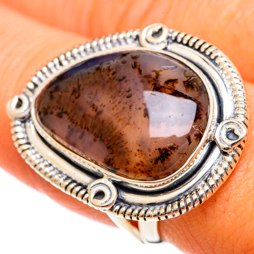 Montana Agate Rings handcrafted by Ana Silver Co - RING107990
