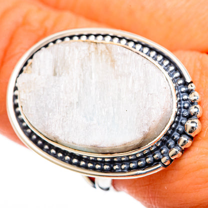 Scolecite Rings handcrafted by Ana Silver Co - RING108004