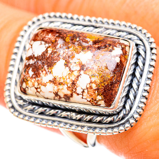 Wild Horse Jasper Rings handcrafted by Ana Silver Co - RING108020