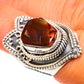 Mexican Fire Agate Rings handcrafted by Ana Silver Co - RING108022