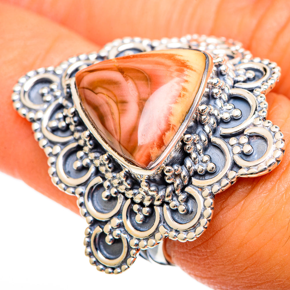 Imperial Jasper Rings handcrafted by Ana Silver Co - RING108023