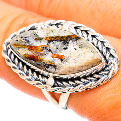 Astrophyllite Rings handcrafted by Ana Silver Co - RING108024