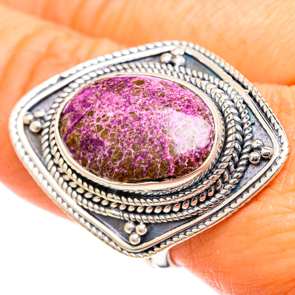 Stichtite Rings handcrafted by Ana Silver Co - RING108025
