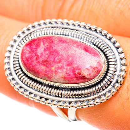 Thulite Rings handcrafted by Ana Silver Co - RING108047