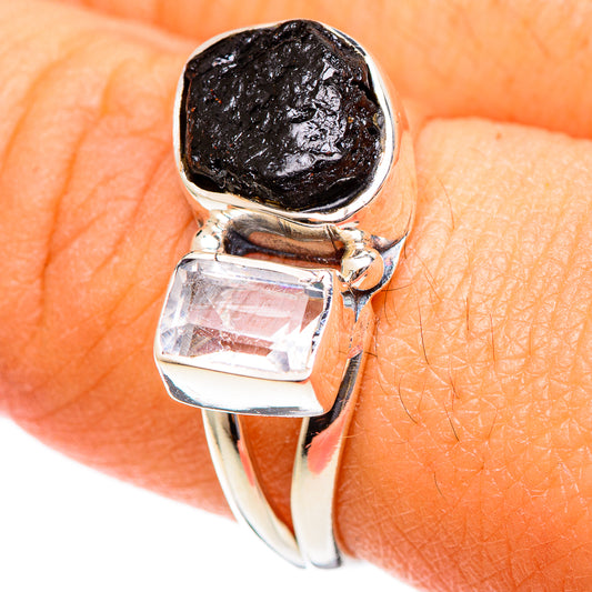 Tektite Rings handcrafted by Ana Silver Co - RING108055