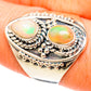 Ethiopian Opal Rings handcrafted by Ana Silver Co - RING108067