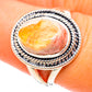 Mexican Fire Opal Rings handcrafted by Ana Silver Co - RING108068